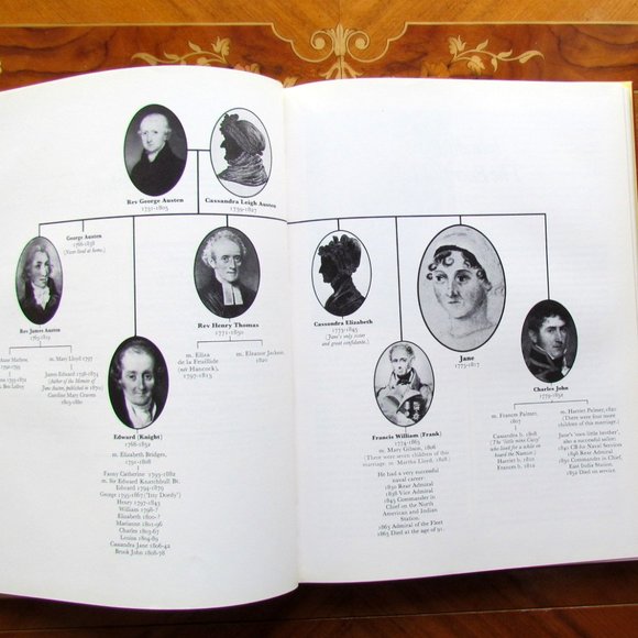 JANE AUSTEN by BRIAN WILKS, LARGE HC BOOK w HER LIFE HISTORY, PICTURES, NOVELS - Picture 9 of 10